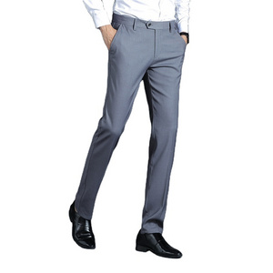 Men's spring trousers business casual trousers big size men's non-ironing slim trouser