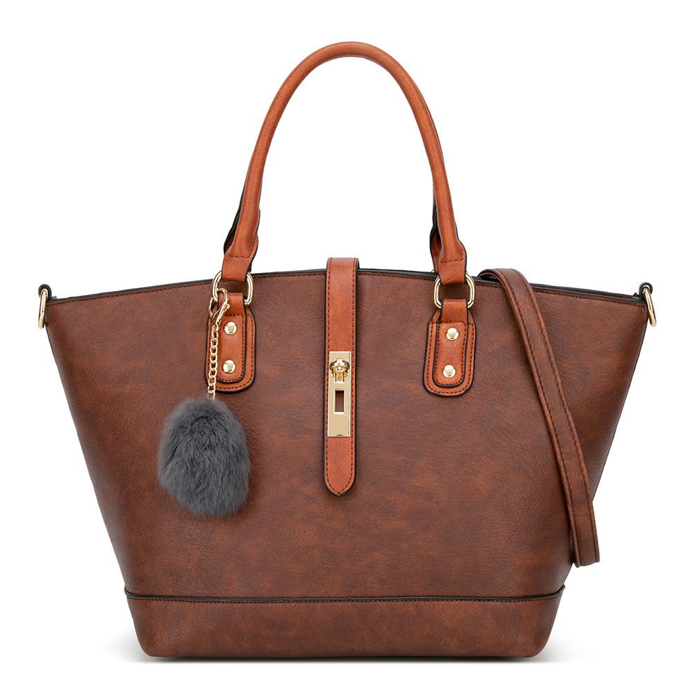 High Class Leather Women Korean Hardware Handbag Pu Fashion Sac A Main En Gros Woman Classic