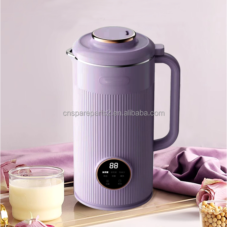 Household Soy Milk Maker Food Processor Almond Oat Coconut Soy Cooking Blender Multifunction Soup Maker