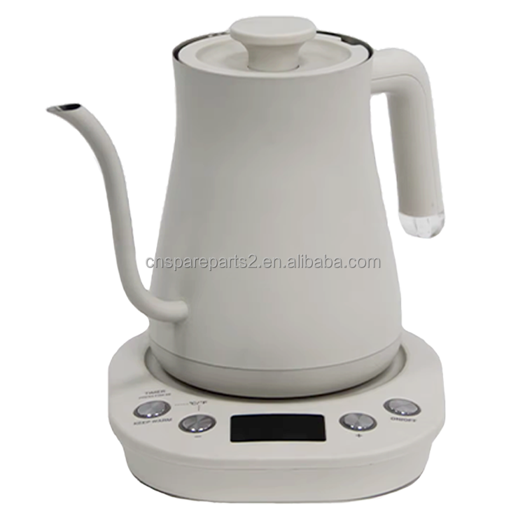 304 Stainless Steel Liner  Tea Coffee Gooseneck Kettle Auto Shutoff Long Spout Coffee Kettle With Temperature Control