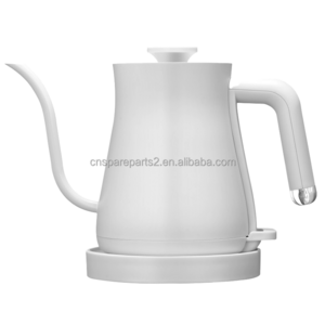 Hot Sales 0.6L White Stainless Steel Gooseneck Electric Kettles Pour Over Coffee Drip Kettle For Tea And Coffee Electric Kettle