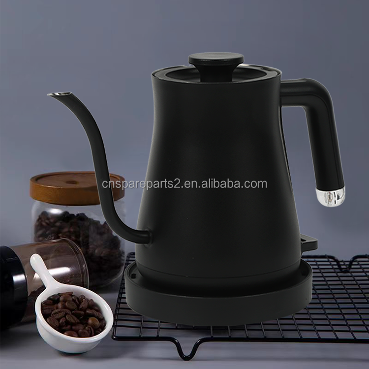 Hot Sales 0.6L White Stainless Steel Gooseneck Electric Kettles Pour Over Coffee Drip Kettle For Tea And Coffee Electric Kettle