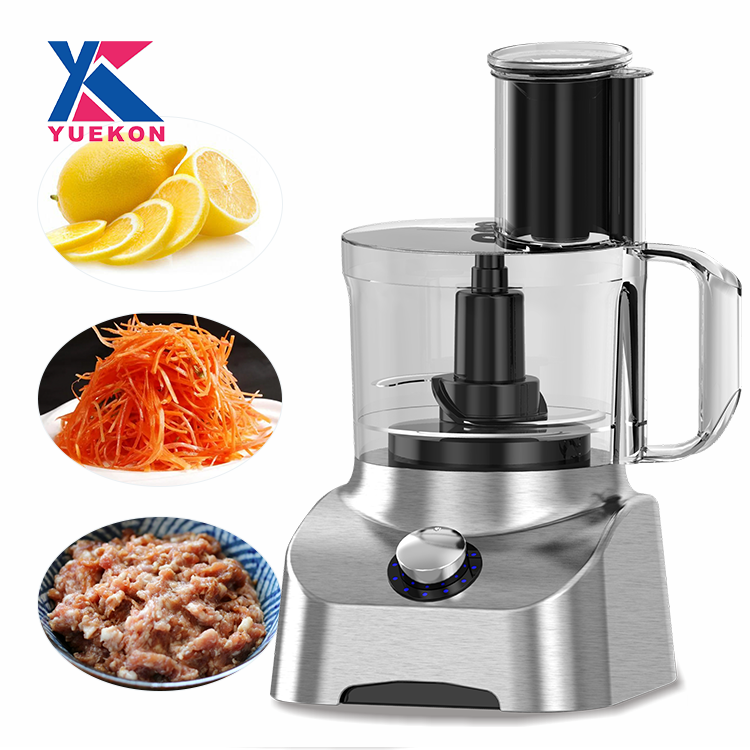 USB Multifunctional Food Processor 2-in-1 Mixer Juicer Blender and Dough Mixer with Stainless Steel Mixing Bowl for Kitchen Use