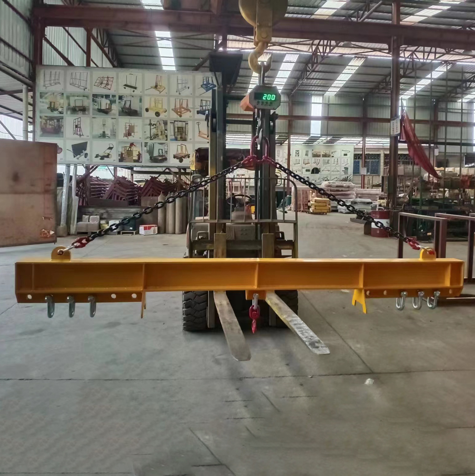 Loids Handler Custom Factory Sale Stone Load Handler Spreader Lifting Bar Parallel ...