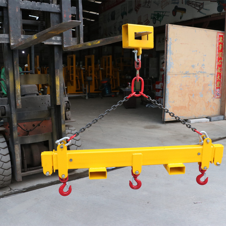 Customized Extension Bundle Spreader Beam For Forklift Attachment