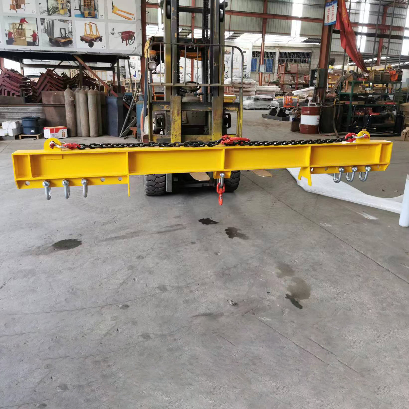 Custom Factory Sale Stone Load Handler Spreader Lifting Bar Parallel Lifting Beam For Stone Non Scalable