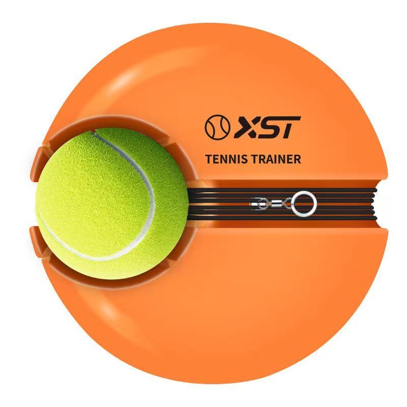 Factory wholesale Tennis Ball Trainer Set Solo Portable Base Practice Lawn Net Training Rebounder Swing Tool Tennis Trainer