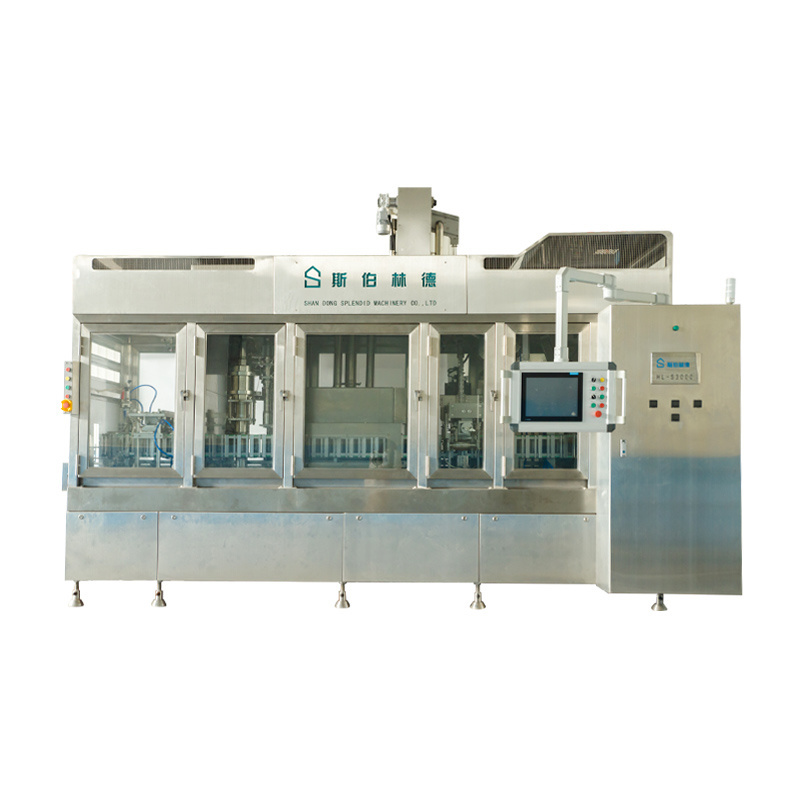 Full Automatic Gable Top Carton Fill Seal Beer Yogurt Juice Milk liquid Aseptic Filling Packaging Machines