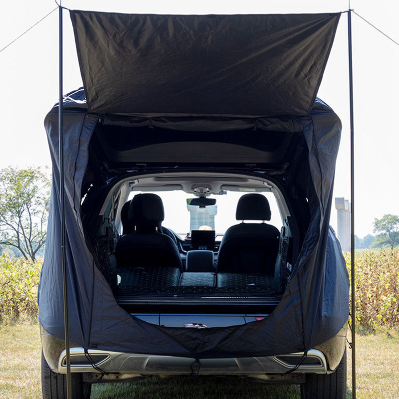 SUV car rear sunshade outdoor camping canopy side pergola outdoor camping multiple rain shade