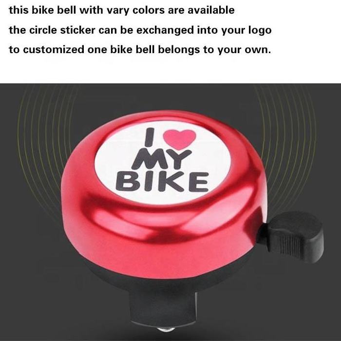 Wholesale New Low Cost Custom Logo Cartoon Aluminium Bike Bell For Sale