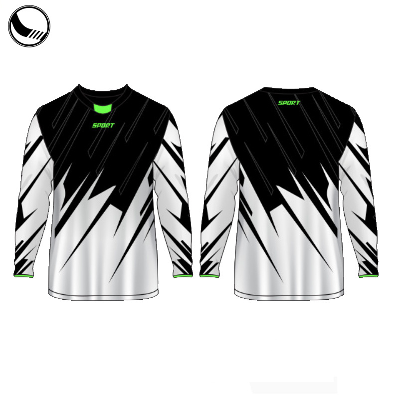 100% polyester blank motocross jerseys