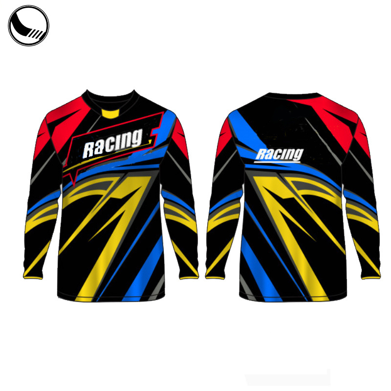 100% polyester blank motocross jerseys