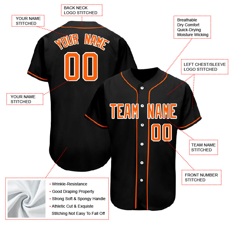 high quality custom american baseball jersey dress