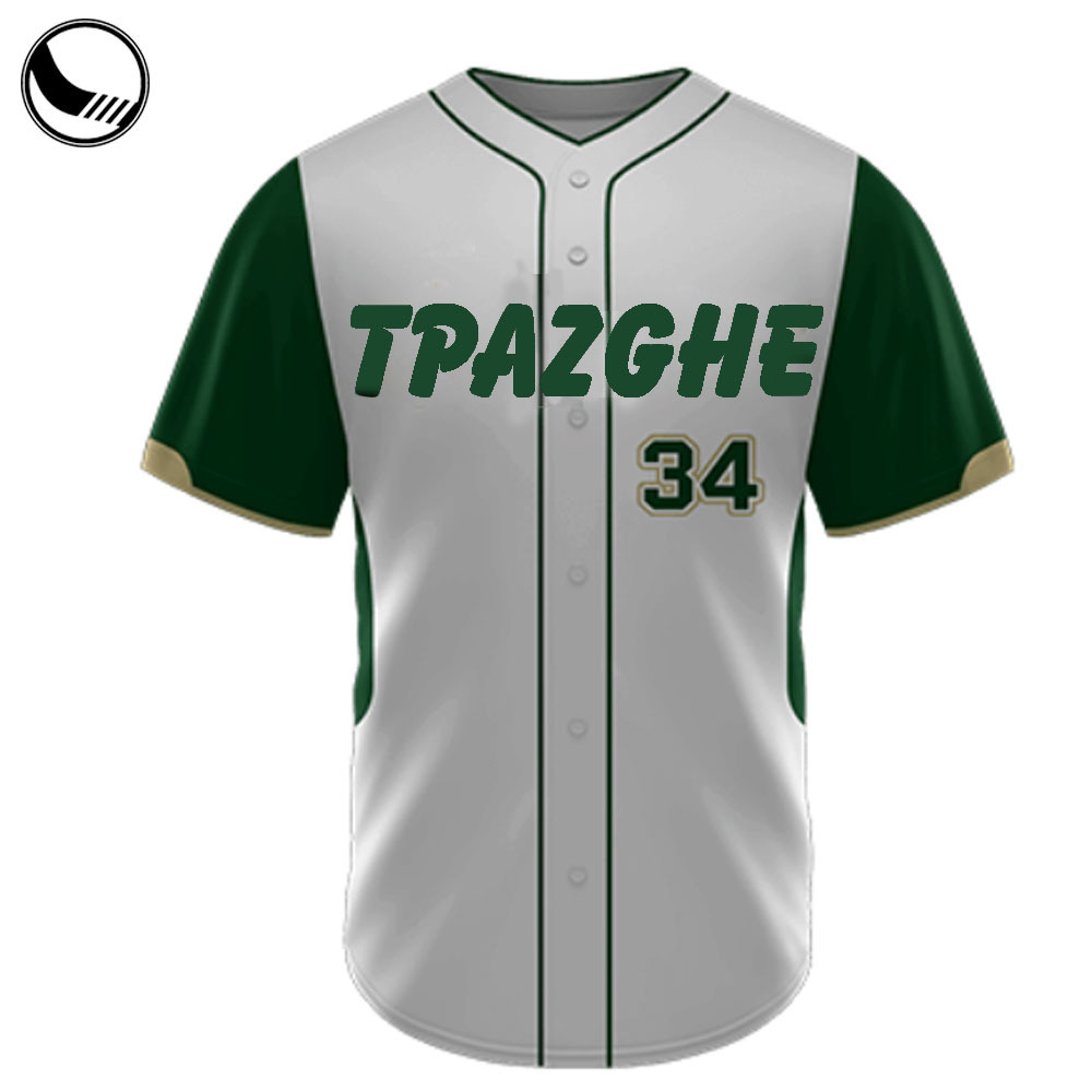 plain blank cheap tackle twill sublimated sleeveless custom baseball jersey