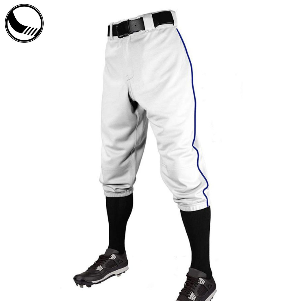 cheap college custom blue baseball softball shorts no minimum