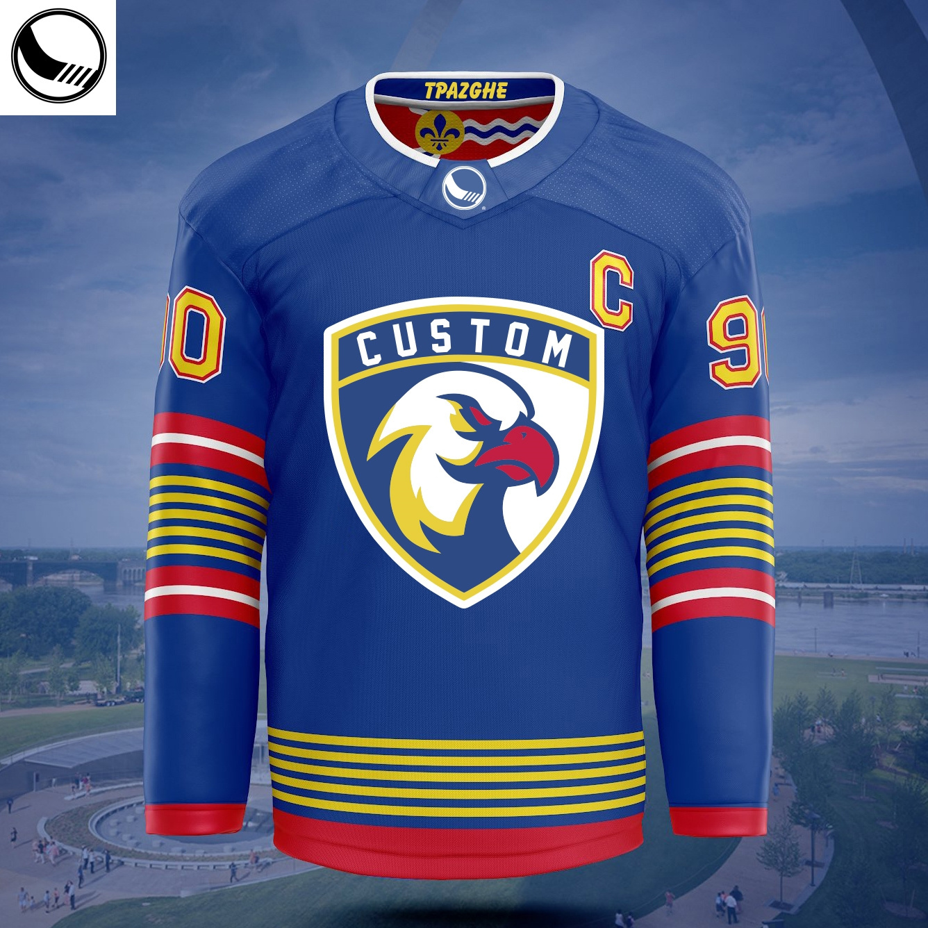 funny oem european hockey jerseys design