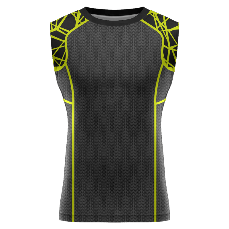 customized youth sleeveless compression shirts