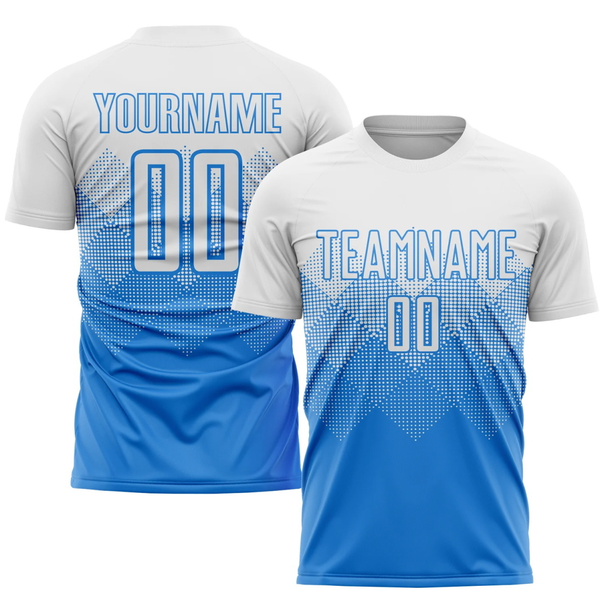 your name only number sky blue wholesale latest design without logo dark green soccer goal keeper jersey