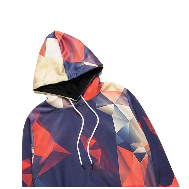 sublimation printing two tone hoodies men