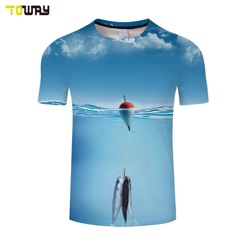 sublimated cheap blank fishing jersey