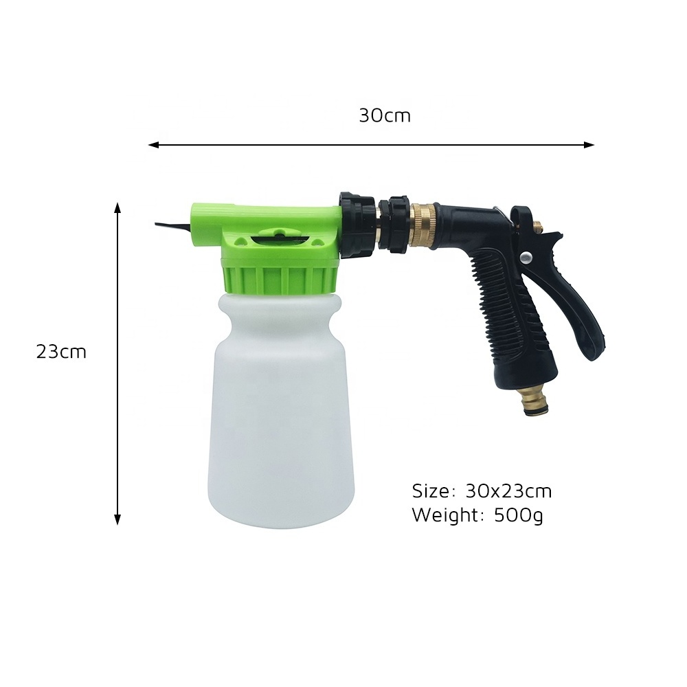 Lawn Nutrient Dilution Irrigation Garden Hose Brass Connect Heavy Duty Pistol Grip Water Spray Nozzle