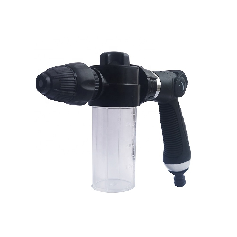 100ML Soap Mixing Dispense Easy Use Thumb Control Jet Nozzle Adjustable Water Hose Boat Washing Sprayer