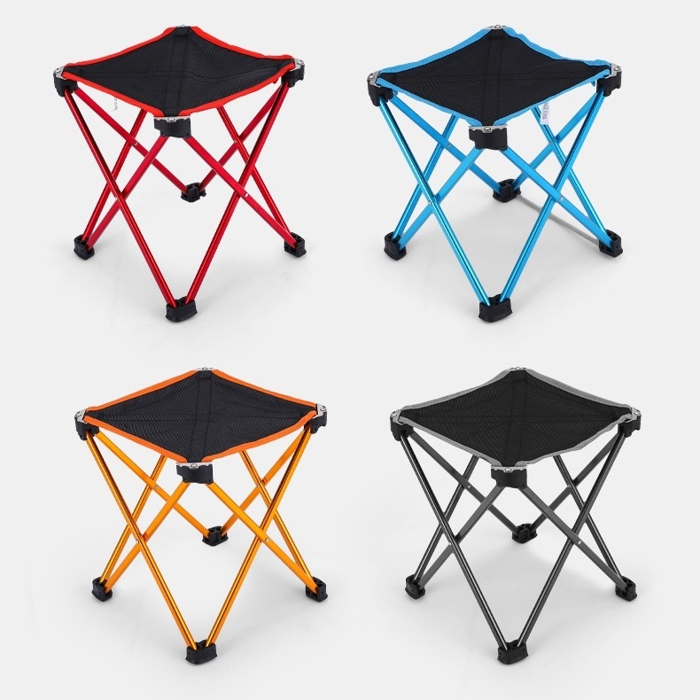 Outdoor Foldable Park Picnic Fishing Chair Stool Custom Portable Tear-resistant Oxford Fabric Automatic Garden Hiking