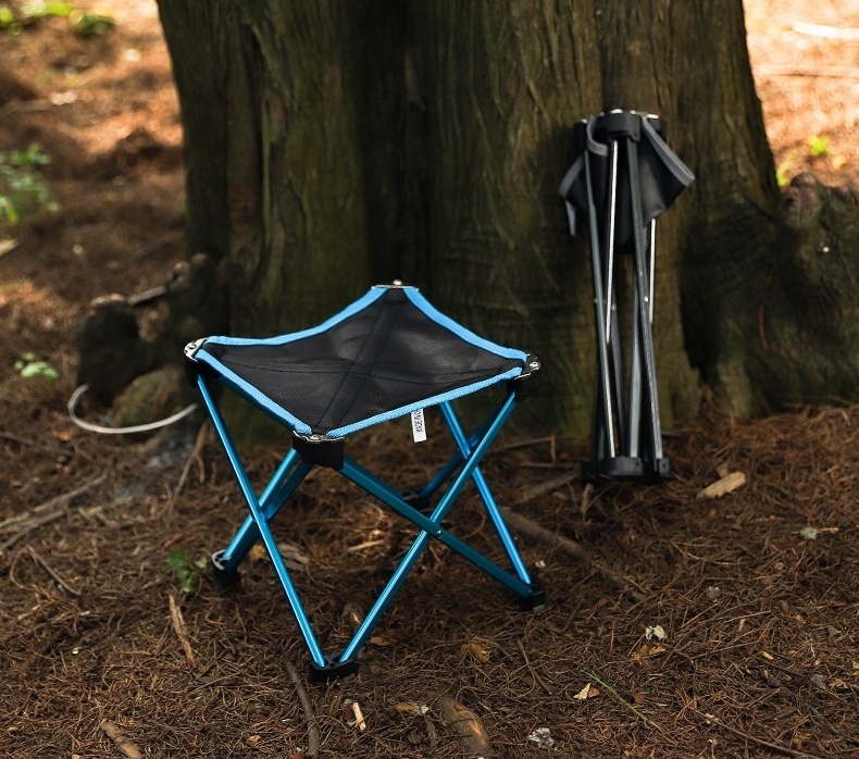 Outdoor Folding Camping Chair Stool Custom Portable Tear-resistant Oxford Fabric Fishing Park Garden Picnic