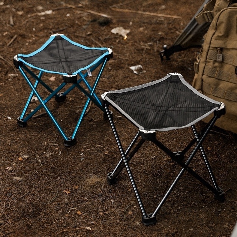 Outdoor Folding Camping Chair Stool Custom Portable Tear-resistant Oxford Fabric Fishing Park Garden Picnic