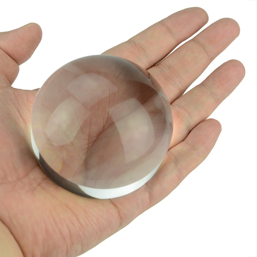 80mm Optical Acrylic Dome Paperweight Magnifier