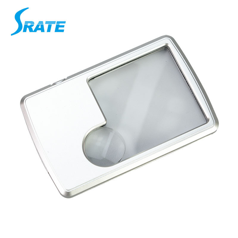 MG4B-3 LED Illuminated Credit Card Magnifier Loupe