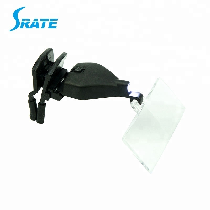 MG19157-2 Clip on Dental Eye Loupe with Light