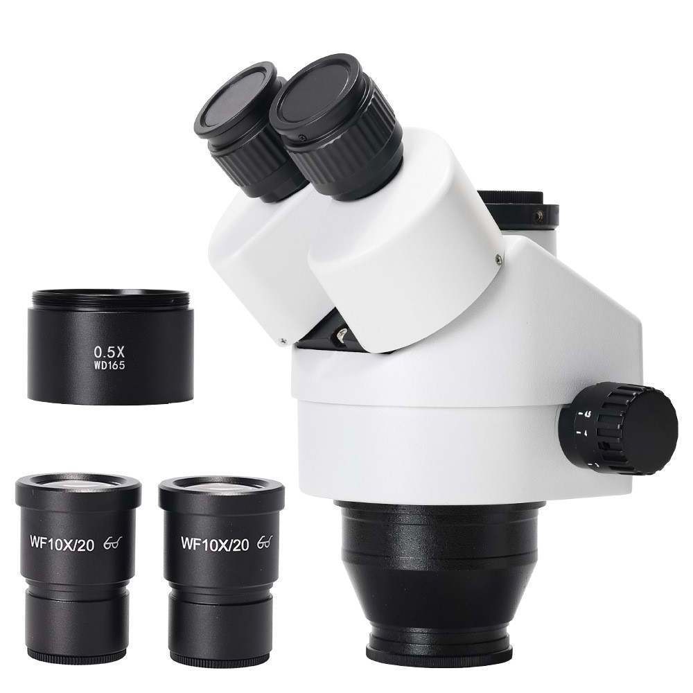 3.5X-90X Dental Trinocular Stereo Microscope Zoom with Flex Arm for Dentist operating Industry Microscope