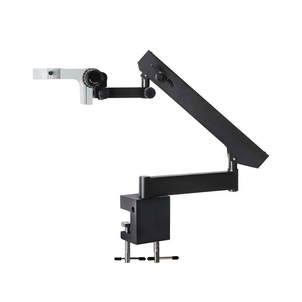 3.5X-90X Dental Trinocular Stereo Microscope Zoom with Flex Arm for Dentist operating Industry Microscope