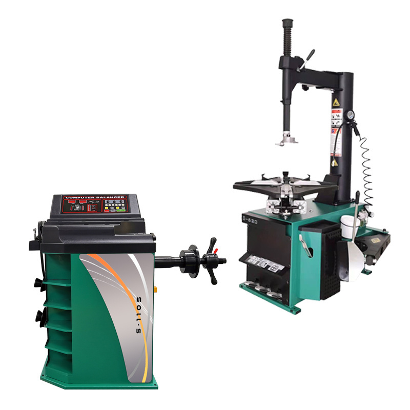 CE Approved Tyre Machine and Wheel Balancer Automatic Swing Arm Tyre Changer Combo Cheap Price