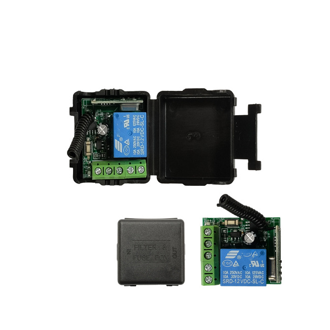 433Mhz 220V 10A Wireless Remote Control Switch 12V 1CH relay Receiver Mode RF Transmitter 433 Mhz Remote Controls