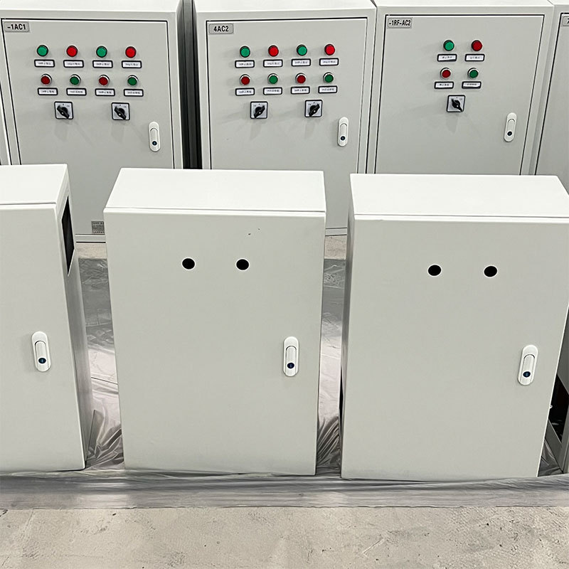 OEM Metal Steel Electric Meter Box Enclosure Control Panel for Outdoor Power Supply Powder Coated Distribution Cabinet