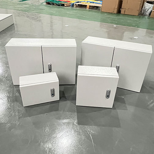 Low Voltage Control Panel Box with IP65 Protection Level Electrical Distribution Cabinets for Electronics Instrument Enclosures