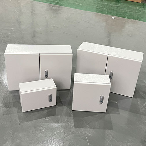 Outdoor Electrical Control Box Custom Fabricated Sheet Metal Enclosures for Electronics & Instruments