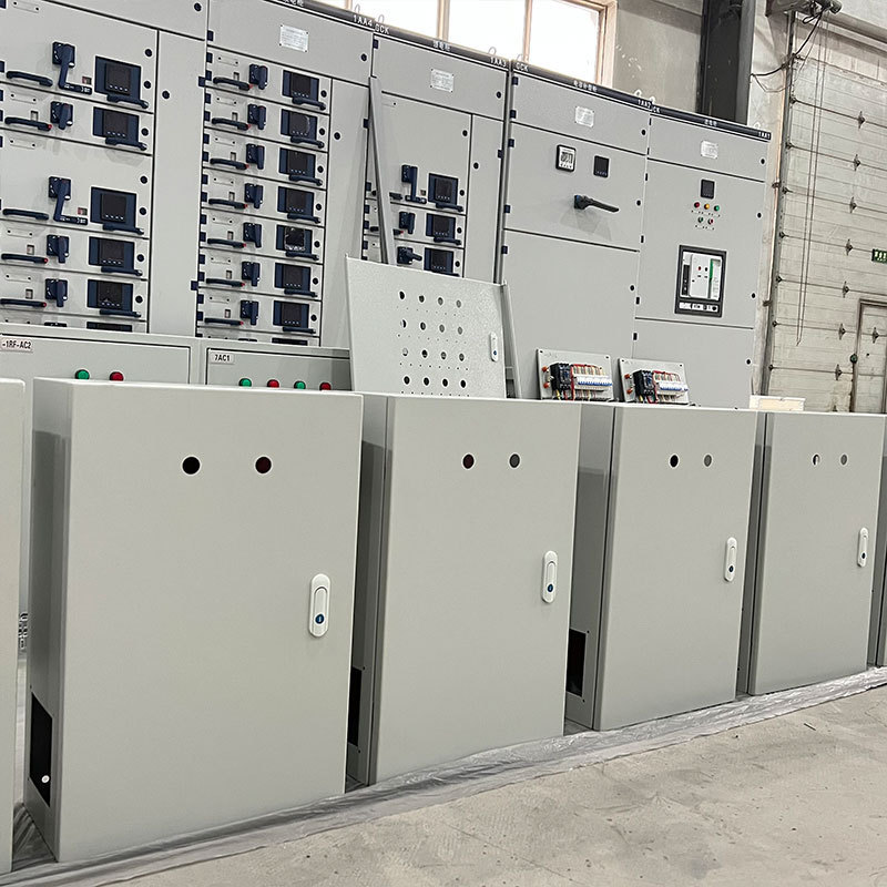 OEM Metal Steel Electric Meter Box Enclosure Control Panel for Outdoor Power Supply Powder Coated Distribution Cabinet