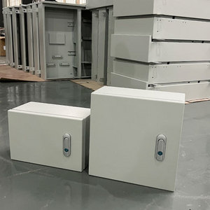 Outdoor Electrical Control Box Custom Fabricated Sheet Metal Enclosures for Electronics & Instruments