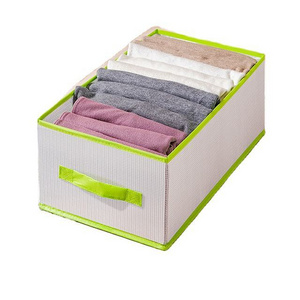 2023 Latest Collapsible Lingerie Bra Closet Underwear PVC Mesh Organizer Drawer Divider Storage Bag Wardrobe Clothes Organizer