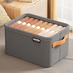 Hot Sale Wardrobe Foldable Clothes Storage Organizer Bag Large Capacity Waterproof Oxford Cloth Steel Frame Storage Box