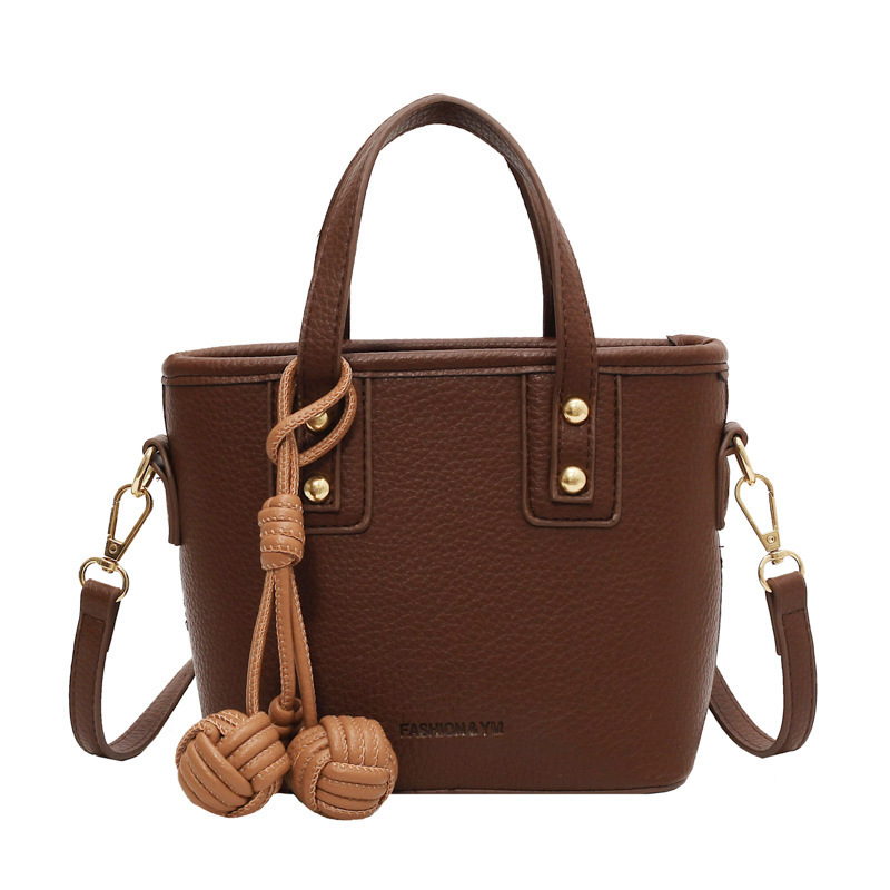 Luxury brand trend minimalist western-style bag 2024 new fashionable Korean version crossbody bag women's bag