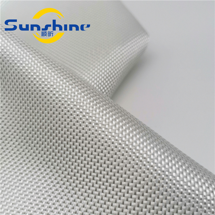 100gsm Plain Woven thermal insulation fireproof fiberglass cloth/fabric in China