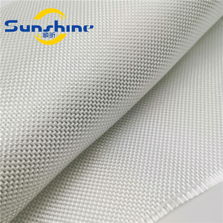 100gsm Plain Woven thermal insulation fireproof fiberglass cloth/fabric in China