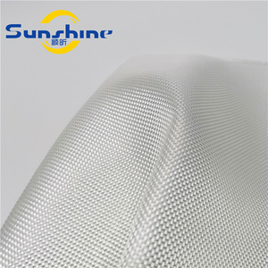 100gsm Plain Woven thermal insulation fireproof fiberglass cloth/fabric in China