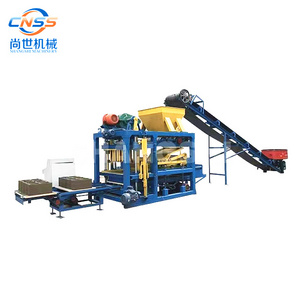 Fly ash bricks maker Hot sale QT4-20 automatic press concrete cement block making machine