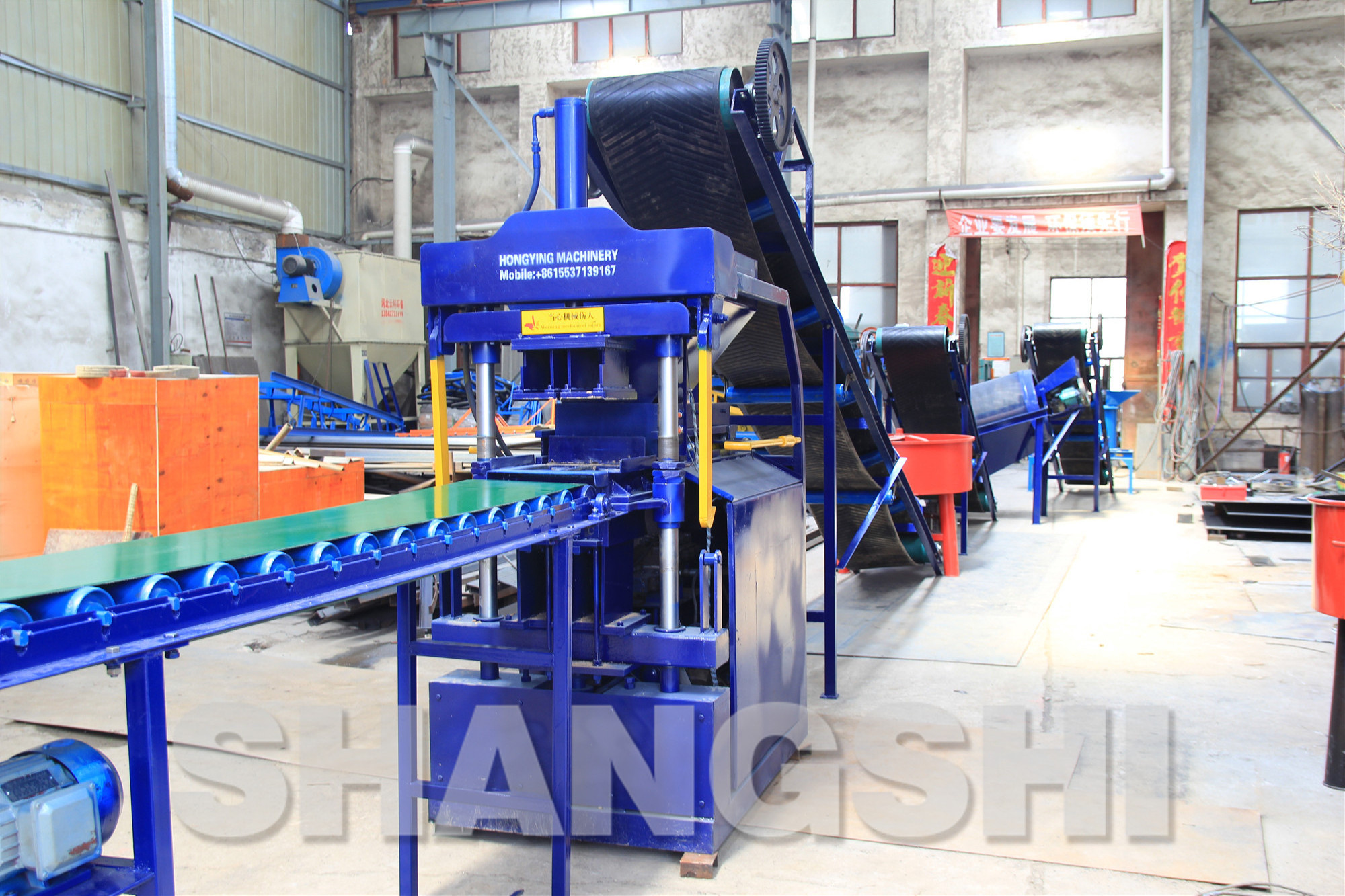 Automatic hydraulic press ecological bricks compressed earth blocks machines