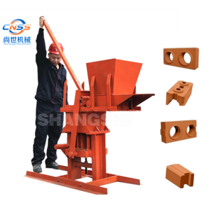 Manual clay bricks making machine solid clay brick pressing machine